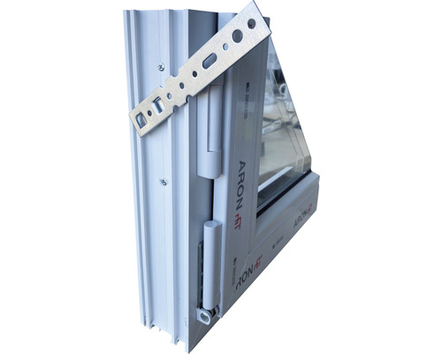 Fönsterprofil med fästvinkel