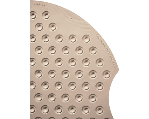 Närbild av en duschmatta med sugkoppar