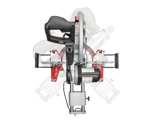 Gersågen i olika positioner