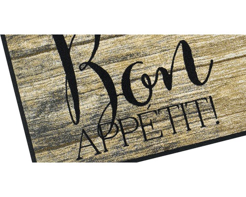 Dörrmatta med Bon Appetit-text