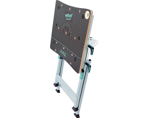 Wolfcraft Master 600 arbetsbänk med justerbar arbetsyta och metallram