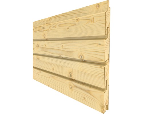 Träpanel med spont och not