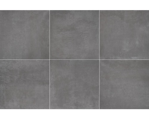 Gråa plattor med betongutseende