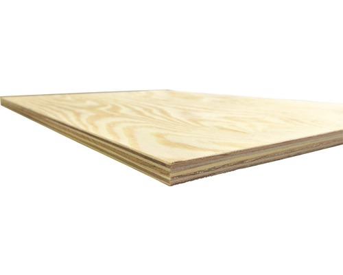 Detaljvy av en plywoodskiva