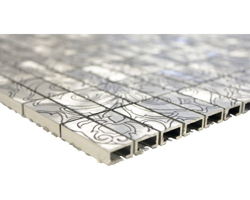 Mosaikplatta med dekor