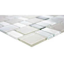Mosaikplatta av glas