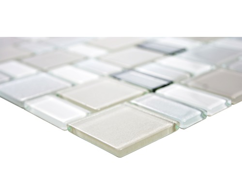 Mosaikplatta av glas