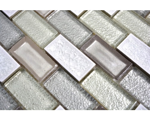 Glasmosaikplattor i rektangulär form