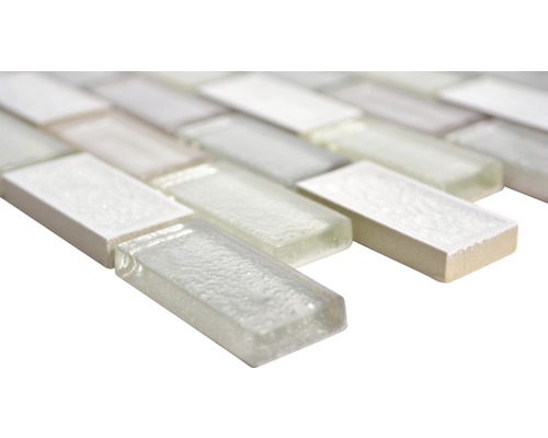 Glasmosaikplattor i liggande format