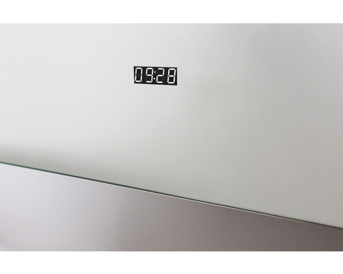 Digital display av 09:28 på en enhet