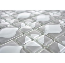 Mosaikplatta med glasytan för vägg- och golvdesign