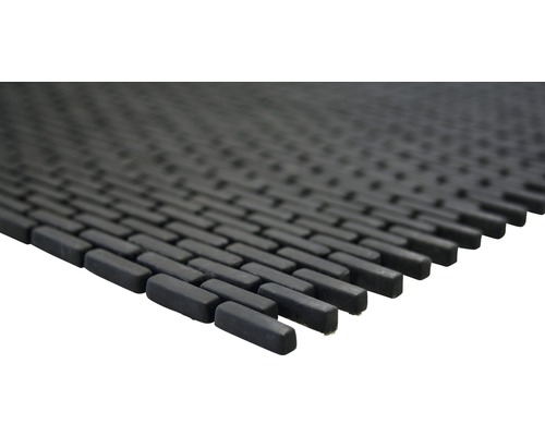 Gummimatta med rektangulärt mönster