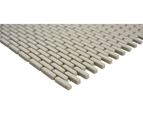 Keramisk mosaikplatta i tvärformat