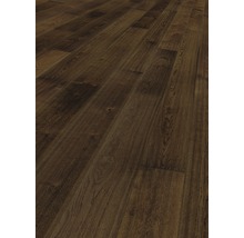 Golvbeläggning av mörkt trä