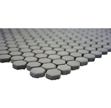 Mosaikplatta med sexkantiga element