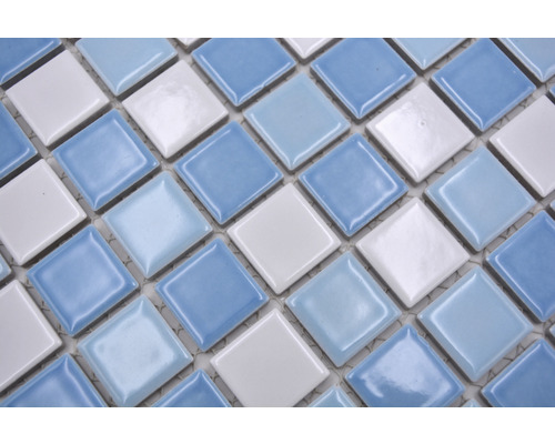 Keramiska mosaikplattor i fyrkantig form