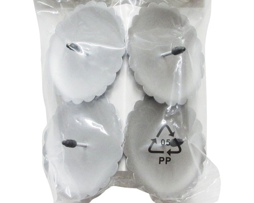 Förpackningsenhet med fyra ljusstakar av metall