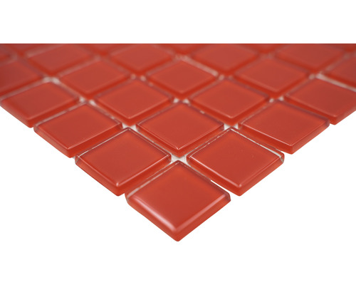 Fyrkantiga glasmosaikplattor, blanka, för inomhusbruk