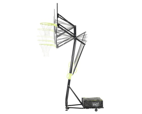 Justerbar basketbollkorg med stativ för utomhusbruk
