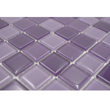 Fyrkantiga mosaikplattor av glas