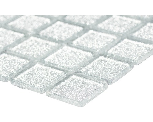 Fyrkantiga glasmosaikplattor