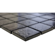 Närbild av fyrkantiga mosaikplattor