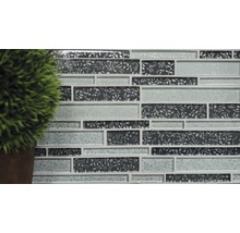 Mosaikplatta med växtmönster