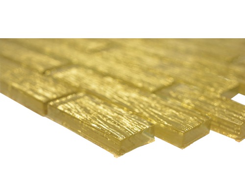 Glasmosaikplatta i avlång form