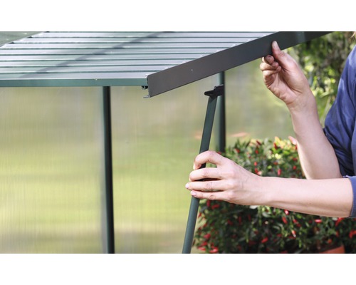 Montering av växthus