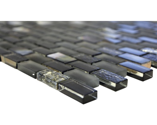 Mosaikplatta av glas