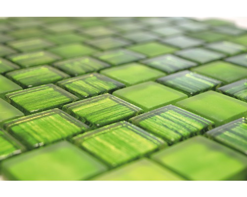 Fyrkantiga mosaikplattor av glas