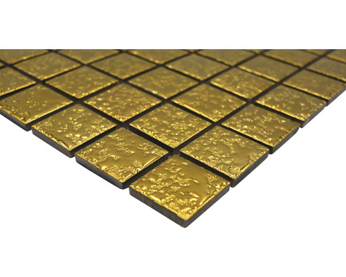 Fyrkantiga mosaikplattor av metall