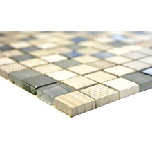 Mosaikplatta med olika material
