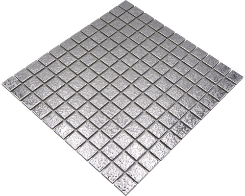 Fyrkantig mosaikplatta av metall