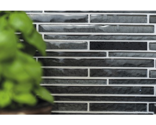 Mosaikplattor med avlång form och blank yta