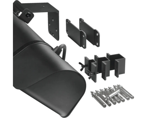 Monteringssats för markis, inklusive fästen och skruvar