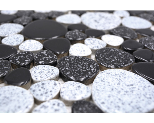 Mosaikplatta i stenimitation