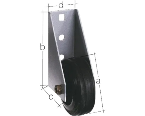 Rullhållare med rullmått