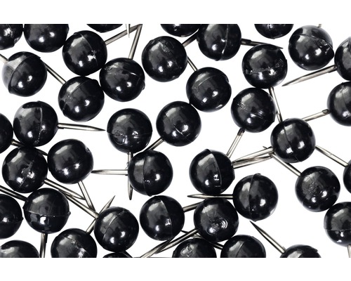 Häftstiftar med runda huvuden