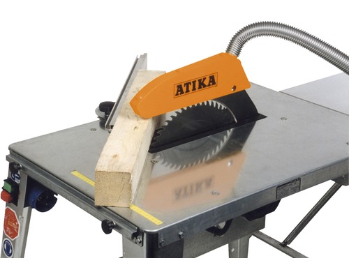 Atika bordsåg med arbetsstycke
