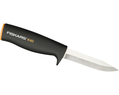 Fiskars K40 universal kniv med fast blad och plasthandtag