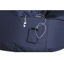 Sittsäck fåtölj SITTING POINT Swing Scuba ca 300L jeansblå 95x65x90cm