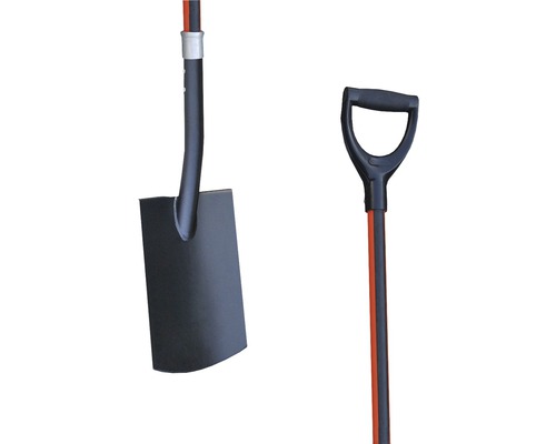 Spat med D-handtag för trädgårdsarbete