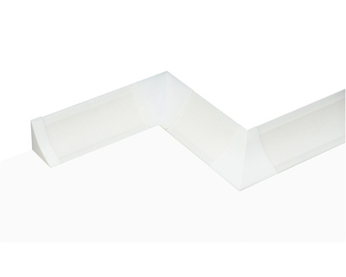 Kabelkanal av plast med hörnkopplingar