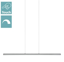 Avlång hänglampa med beröringsfunktion och dimmerfunktion