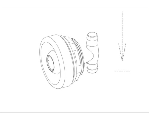 Munstycksinsats för pooler