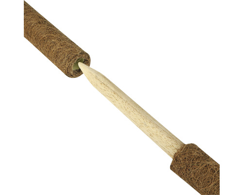 Växtstöd av kokosfiber med träpinne för förlängning