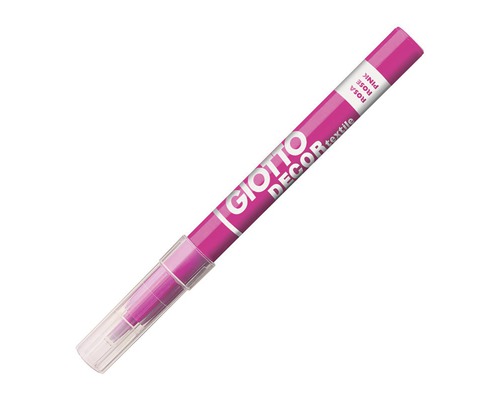 Giotto Decor Textile textilmarkör i rosa