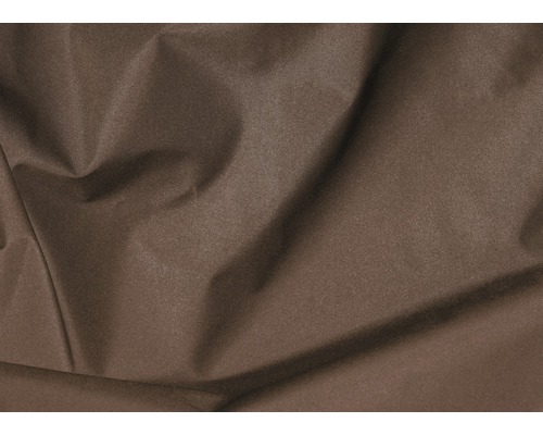 Närbild av brunt tyg med veck