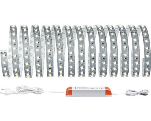 LED-ljusband med nätaggregat för inomhusbruk